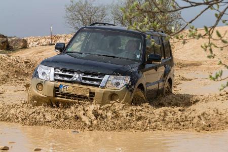 Mitsubishi Pajero 3.2 Di-D, Frontansicht