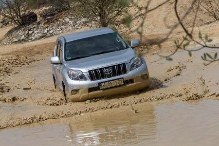 Toyota Landcruiser 3.0 D-4D, Frontansicht