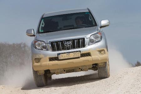 Toyota Landcruiser 3.0 D-4D, Frontansicht