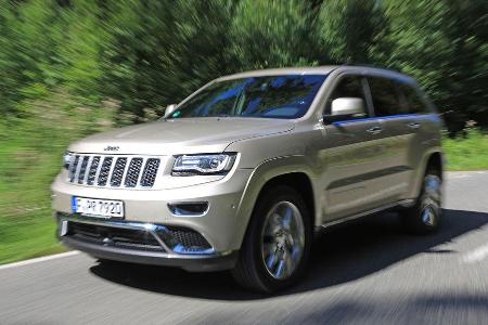 Jeep Grand Cherokee 3.0 CRD, Frontansicht Jeep Grand Cherokee 3.0 CRD, Frontansicht