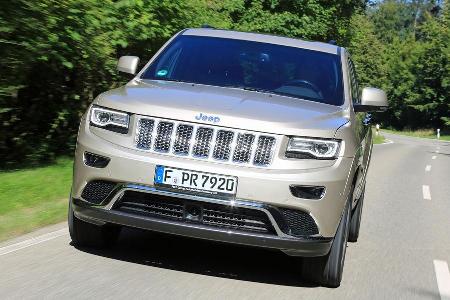 Jeep Grand Cherokee 3.0 CRD, Frontansicht