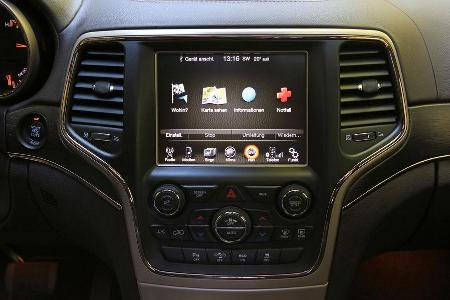 Jeep Grand Cherokee 3.0 CRD, Mittelkonsole