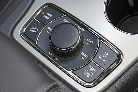 Jeep Grand Cherokee 3.0 CRD, Bedienelemente