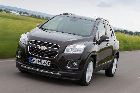 Chevrolet Trax 1.4 Turbo AWD, Frontansicht Chevrolet Trax 1.4 Turbo AWD, Frontansicht