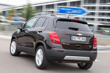 Chevrolet Trax 1.4 Turbo AWD, Heckansicht