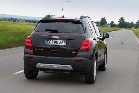 Chevrolet Trax 1.4 Turbo AWD, Heckansicht