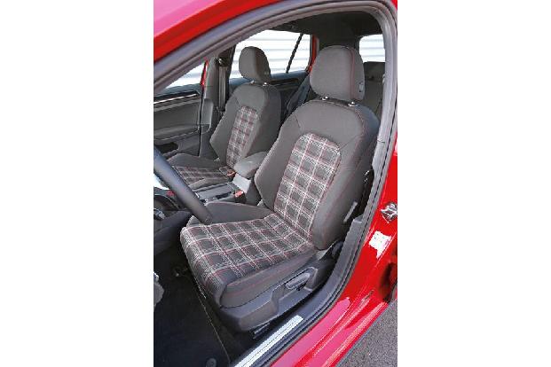 VW Golf GTI, Fahrersitz