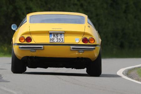 Ferrari 365 GTB/4, Heckansicht