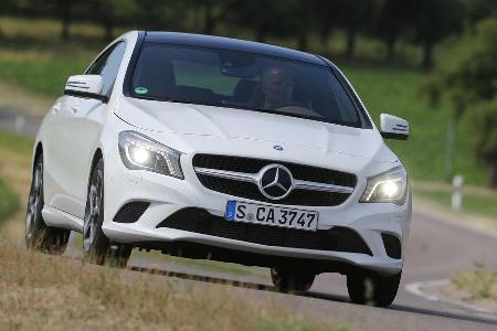 Mercedes CLA 220 CDI, Frontansicht Mercedes CLA 220 CDI, Frontansicht