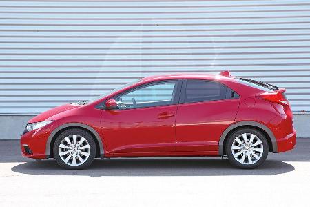 Honda Civic 1.6 i-DTEC, Seitenansicht
