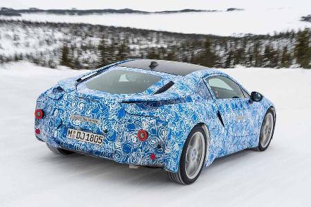 03/2013, BMW i3 und BMW i8 Prototypen Fahrbericht, Schnee Eis