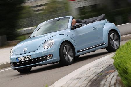 VW Beetle Cabriolet 1.4 TSI Sport, Seitenansicht