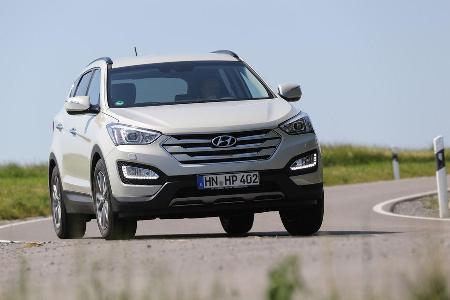Hyundai Santa Fe 2.0 CRDi 2WD, Frontansicht Hyundai Santa Fe 2.0 CRDi 2WD, Frontansicht