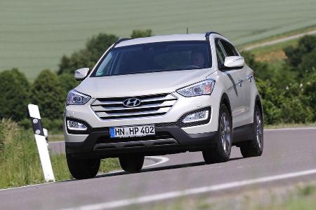 Hyundai Santa Fe 2.0 CRDi 2WD, Frontansicht