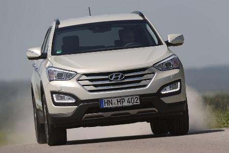 Hyundai Santa Fe 2.0 CRDi 2WD, Frontansicht