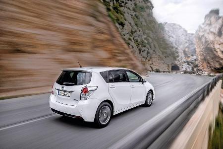 Toyota Verso, Seitenansicht, Heck