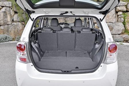 Toyota Verso, Ladeflche, Kofferraum