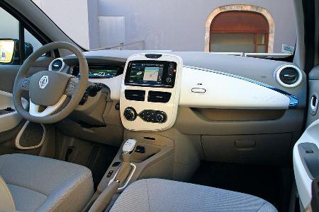 Renault Zoe, Cockpit