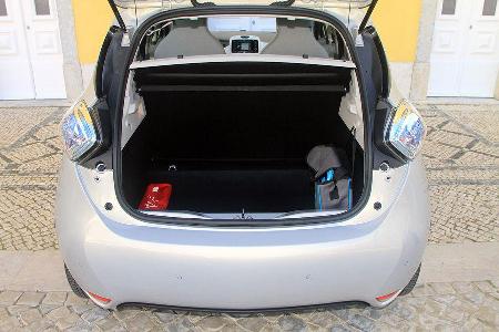Renault Zoe, Kofferraum
