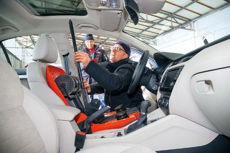 Skoda Octavia, Cockpit, Versuchsaufbau