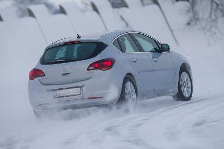 Opel Astra, Heckansicht