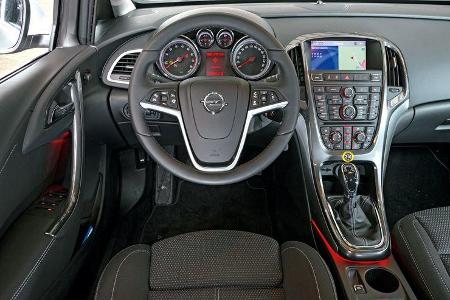 Opel Astra, Cockpit, Lenkrad