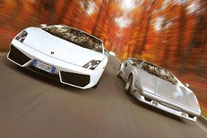 Lamborghini Countach, Lamboghini Gallardo LP 550-2, Frontansicht