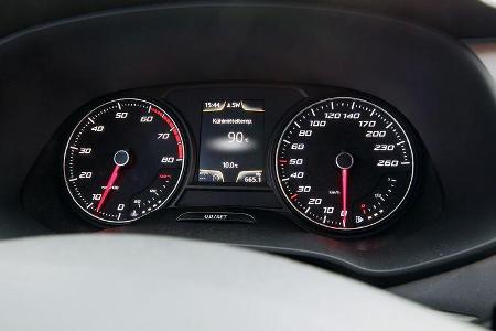 Seat León 1.4 TSI FR, Rundinstrumente