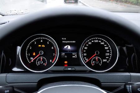VW Golf VII, Innenraum, Cockpit, Instrumente