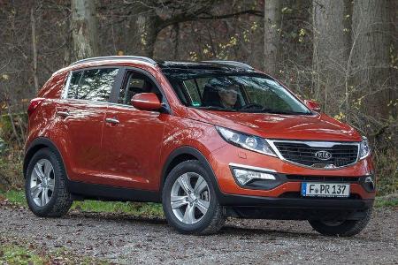 Kia Sportage 1.7 CRDi, Frontansicht