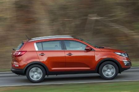Kia Sportage 1.7 CRDi, Seitenansicht