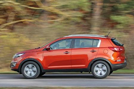 Kia Sportage 1.7 CRDi, Seitenansicht
