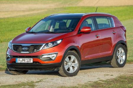 Kia Sportage 1.7 CRDi, Frontansicht