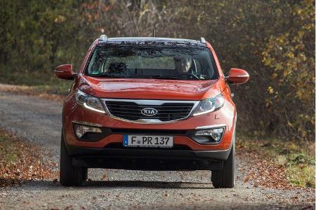 Kia Sportage 1.7 CRDi, Frontansicht