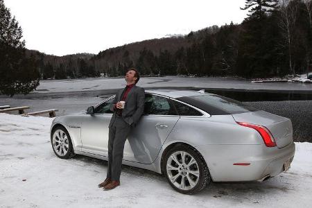 Jaguar XJ 3.0 AWD, Seitenansicht, Alexander Bloch
