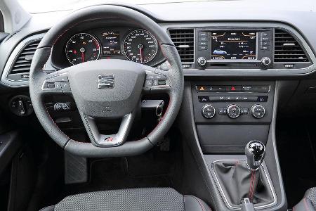 Seat Leon SC, Cockpit, Lenkrad
