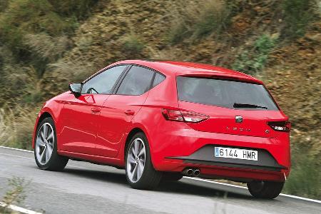 Seat Leon 2.0 TDI, Heckansicht