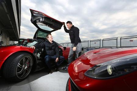 Pagani Huayra, Ferrari F12 Berlinetta, Flügeltür
