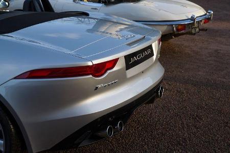 Jaguar E-Type, Jaguar F-Type, Heck