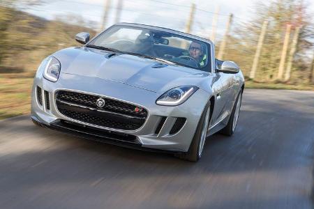 Jaguar F-Type, Frontansicht