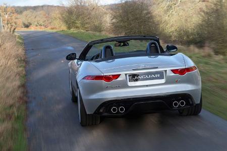 Jaguar F-Type, Heckansicht