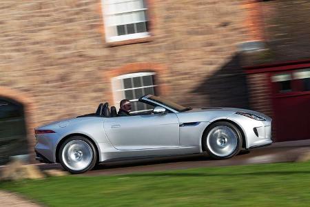 Jaguar F-Type, Seitenansicht