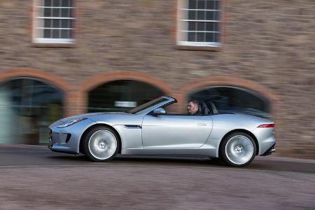 Jaguar F-Type, Seitenansicht