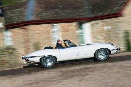 Jaguar E-Type, Seitenansicht