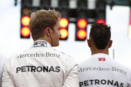 Rosberg & Hamilton - GP Deutschland 2016
