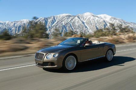 Bentley Continental GTC Speed, Seitenansicht