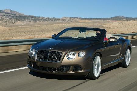 Bentley Continental GTC Speed, Frontansicht