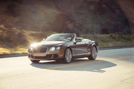 Bentley Continental GTC Speed, Frontansicht