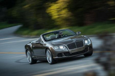 Bentley Continental GTC Speed, Frontansicht