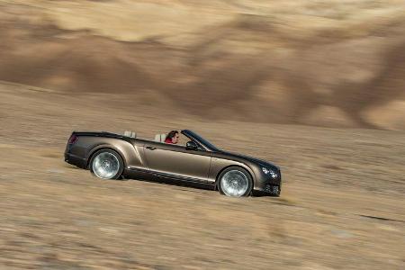 Bentley Continental GTC Speed, Seitenansicht